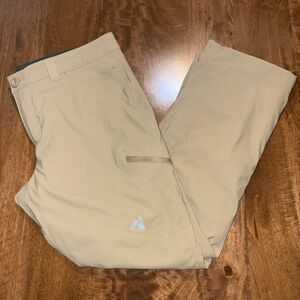 Eddie Bauer First Ascent Guide Pro Lined Pants Women’s P14 Tan Hiking Outdoor